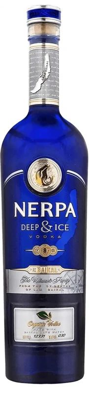 Водка НЕРПА Дип&Айс 40% ст/б 0.7л