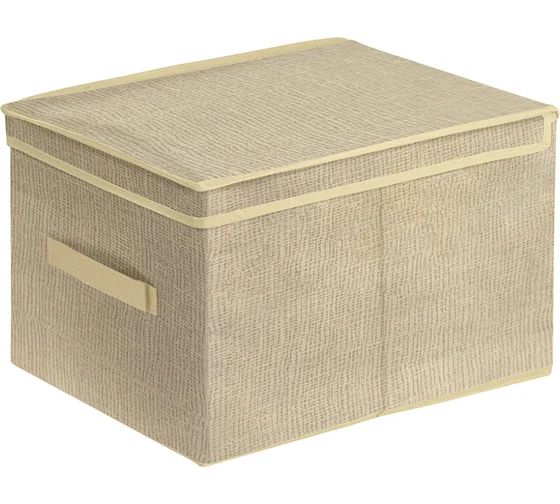 Коробка для хранения РЫЖИЙ КОТ текстиль 30*40*25см с ручкой арт.104960