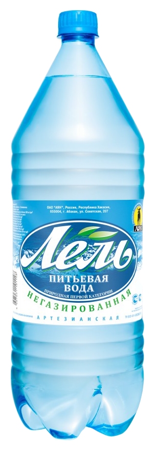 Питьевая вода ЛЕЛЬ пэт 1л