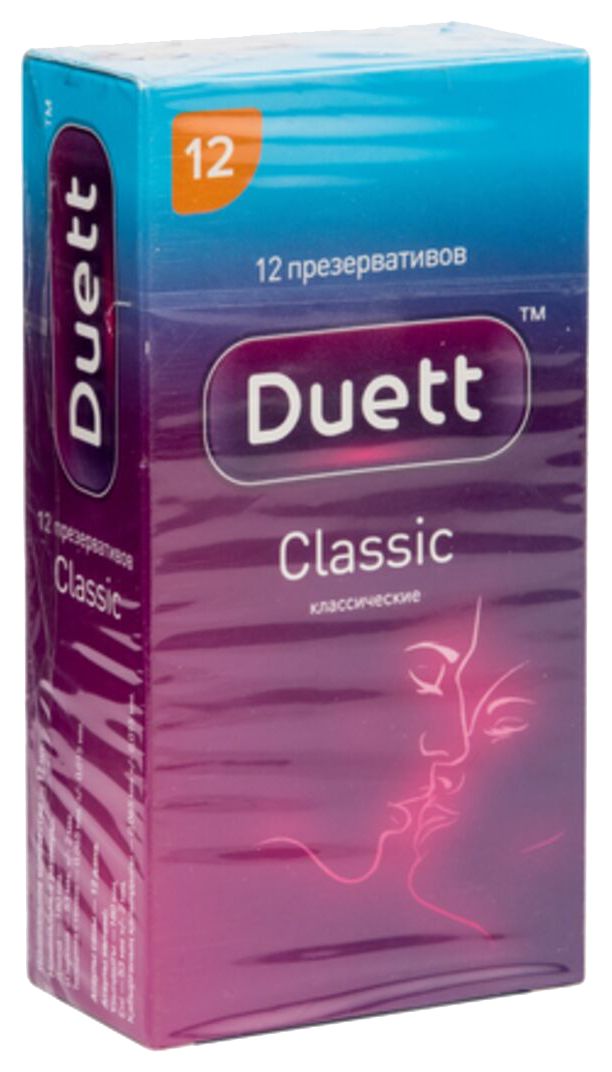 Презервативы ДУЭТ Классик №12