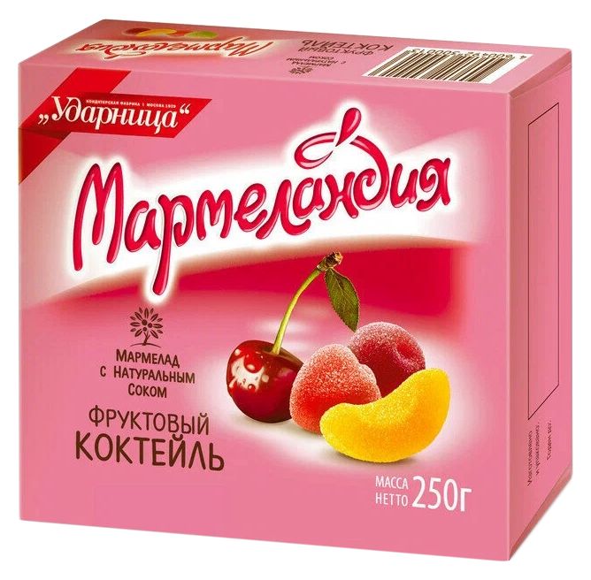 Мармелад МАРМЕЛАНДИЯ Фруктовый коктейль 250г