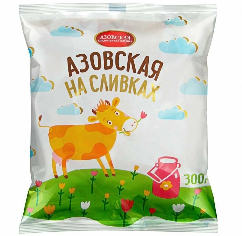 Конфеты АКФ молочные на сливках 300г