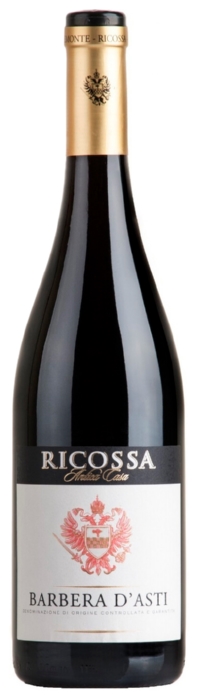 Вино РИКОССА Каса Барбера д`Асти красное п/сух 13.5% ст/б 0.75л