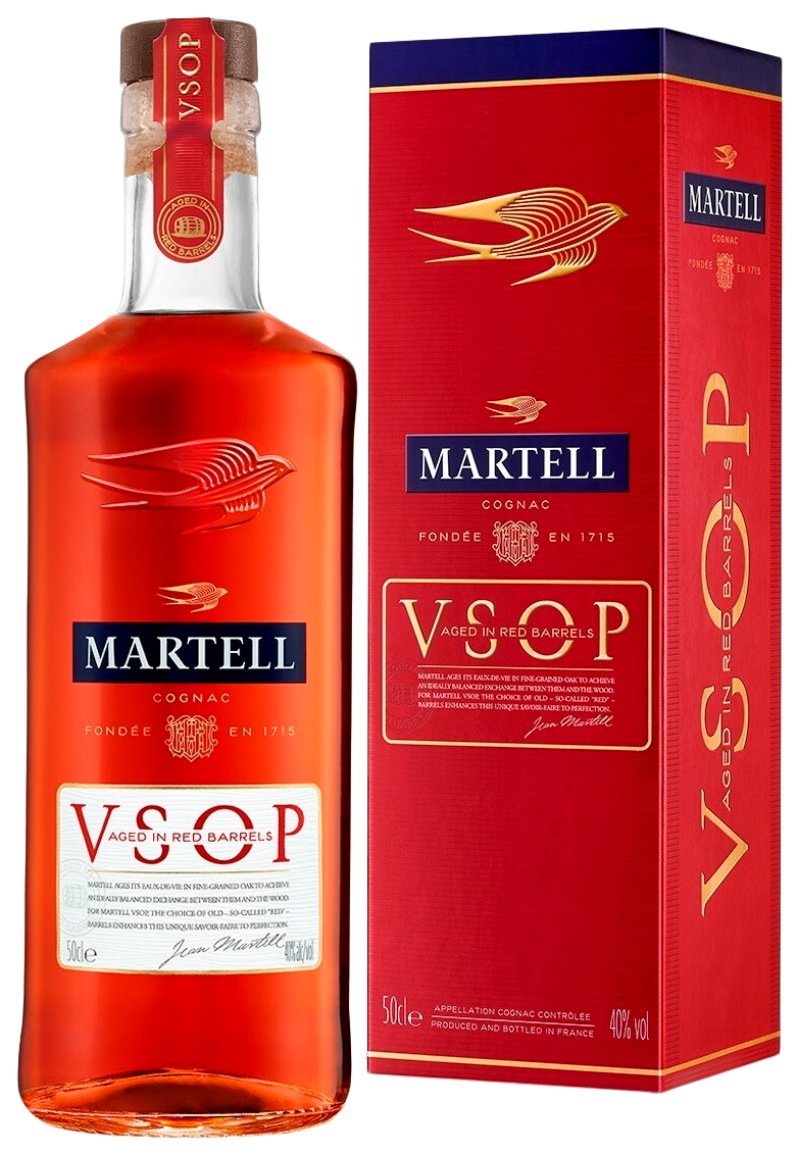 Коньяк МАРТЕЛЬ VSOP 40% ПК 0.5л