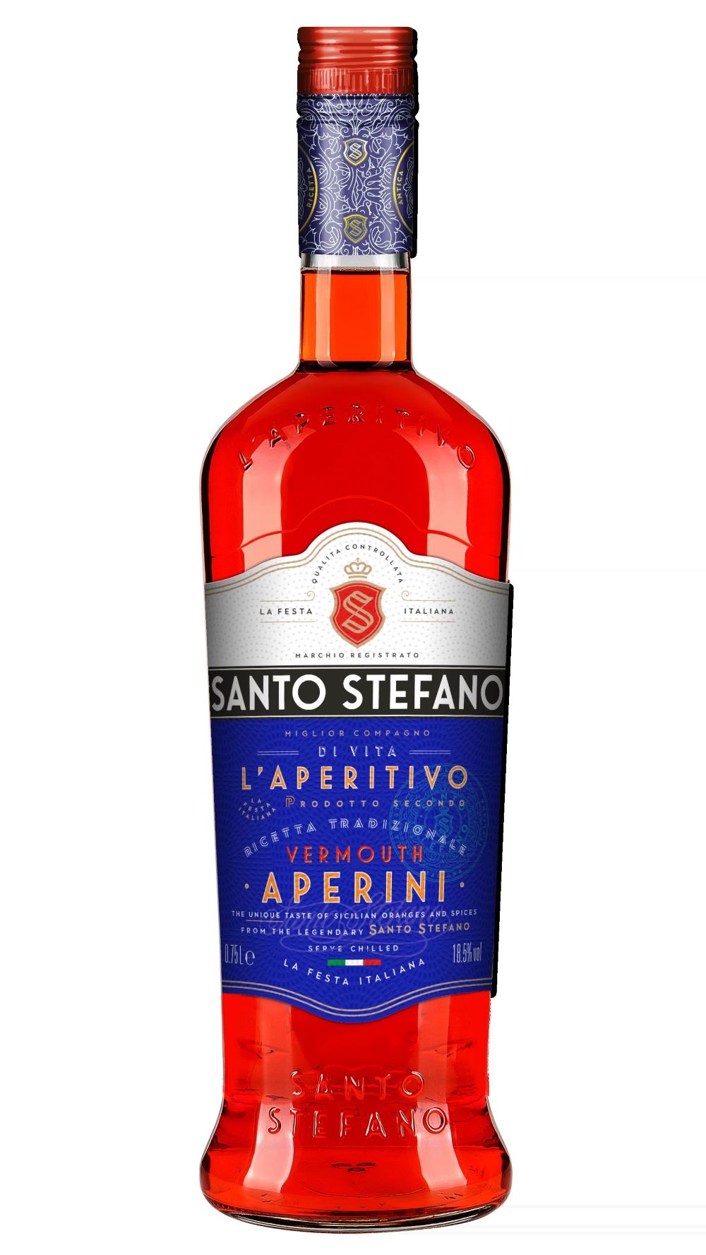 Аперитив САНТО СТЕФАНО Аперини 18.5% ст/б 0.75л