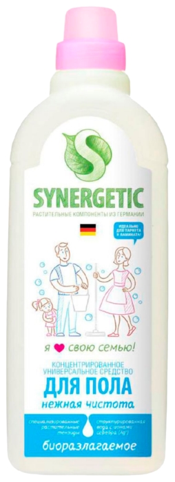 Средство для полов СИНЕРГЕТИК Нежная чистота 750мл
