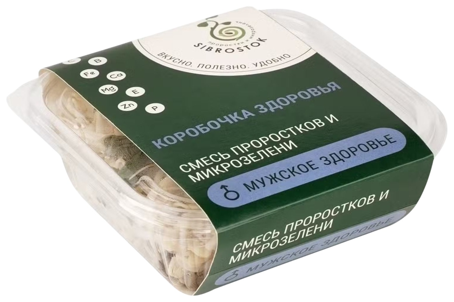 Смесь СИБРОСТОК Мужское здоровье проростки микрозелень 100г