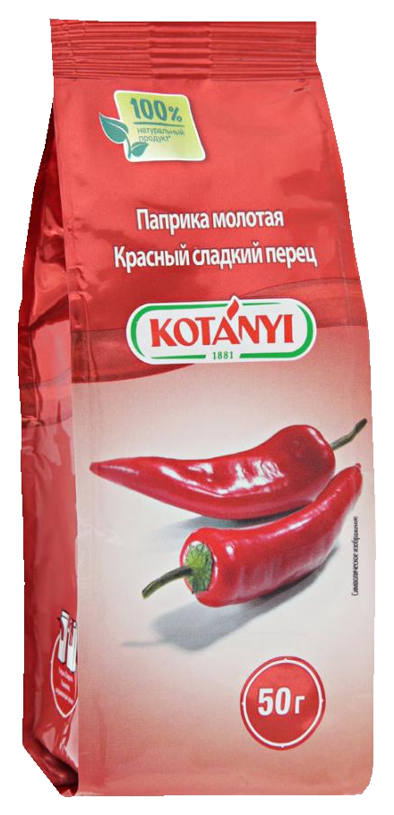 Перец красный КОТАНИ Паприка сладкий м/у 50г