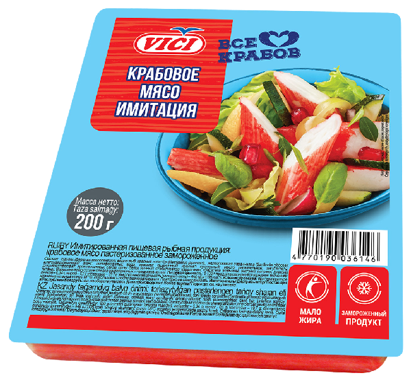 Крабовое мясо ВИЧИ Сурими с/м 200г