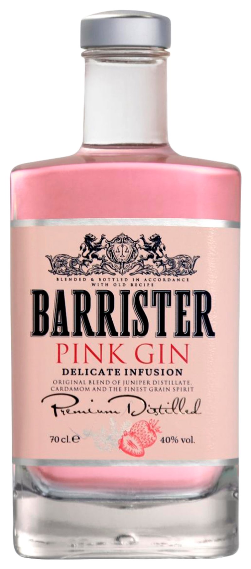 Джин БАРРИСТЕР Пинк 40% ст/б 0.7л