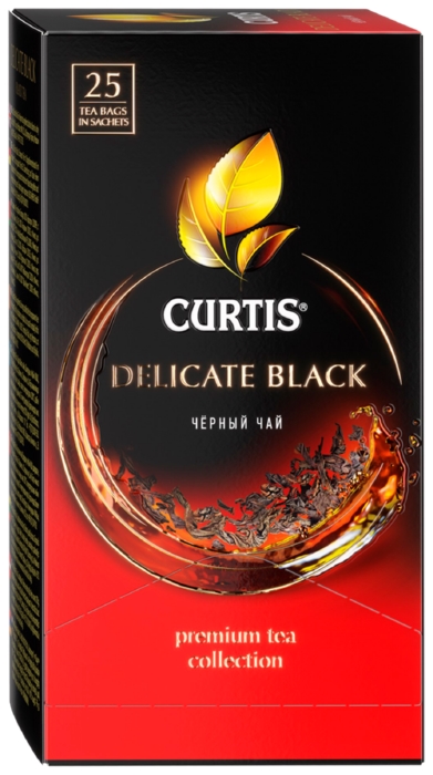 Чай КЕРТИС Деликат Блэк черный 25пак