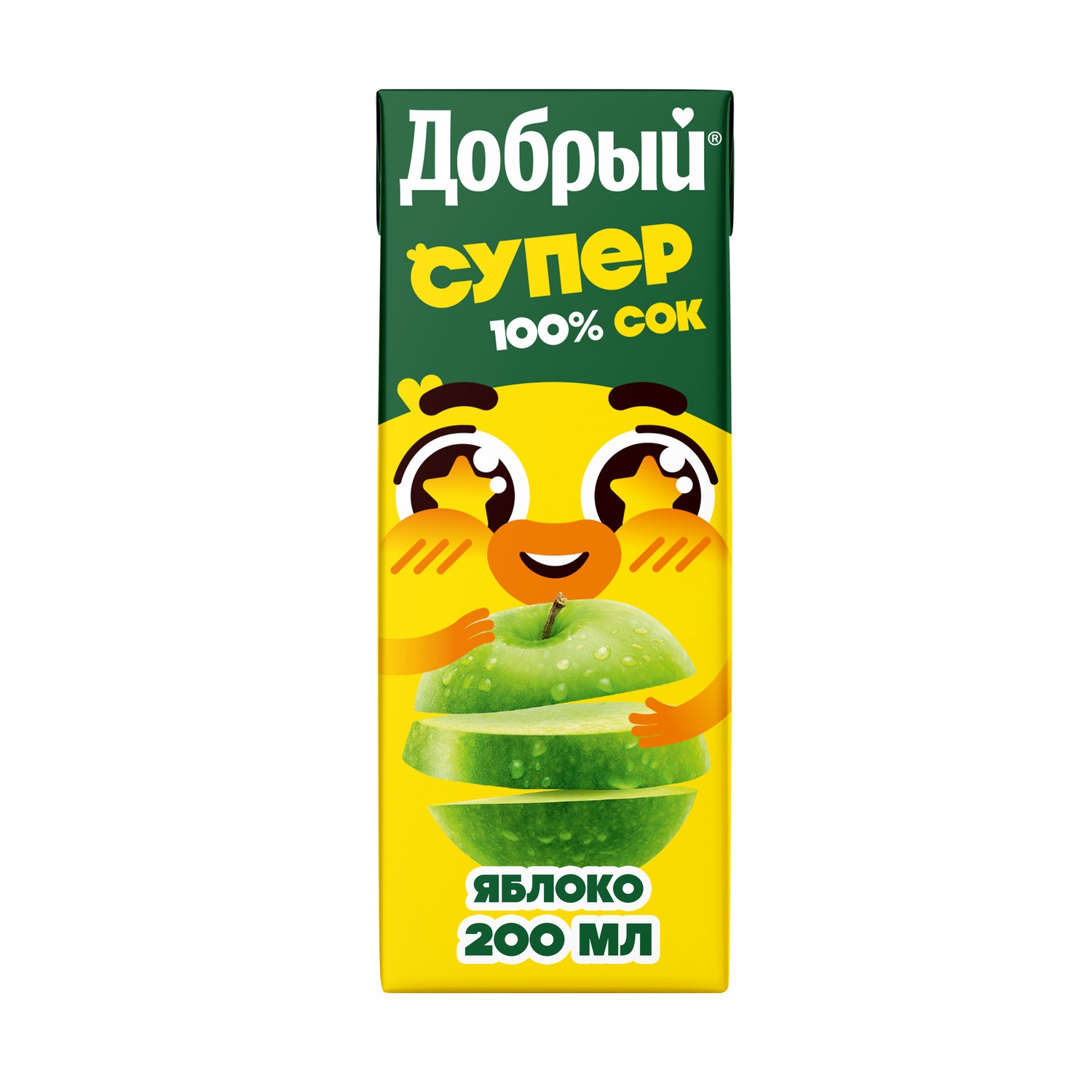Сок ДОБРЫЙ Актив кид яблоко 0.2л