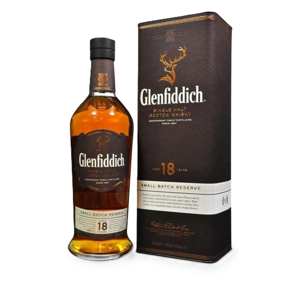 Виски ГЛЕНФИДДИК 18 лет односолодовый 40% ПК 0.7л