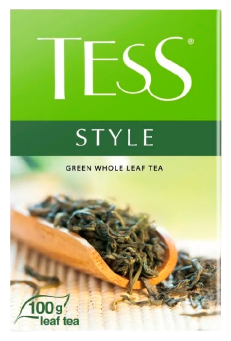 Чай ТЕСС Стайл зеленый листовой 100г