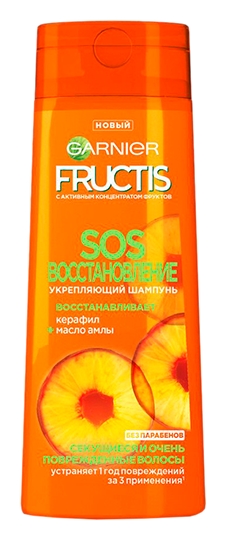 Шампунь ФРУКТИС SOS восстановление 400мл