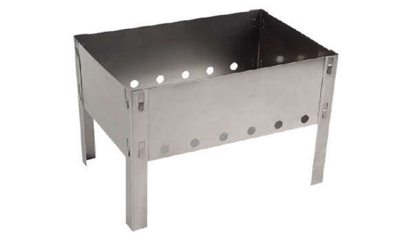 Мангал ЭКОС сборный 35*24*24см+4 шампура