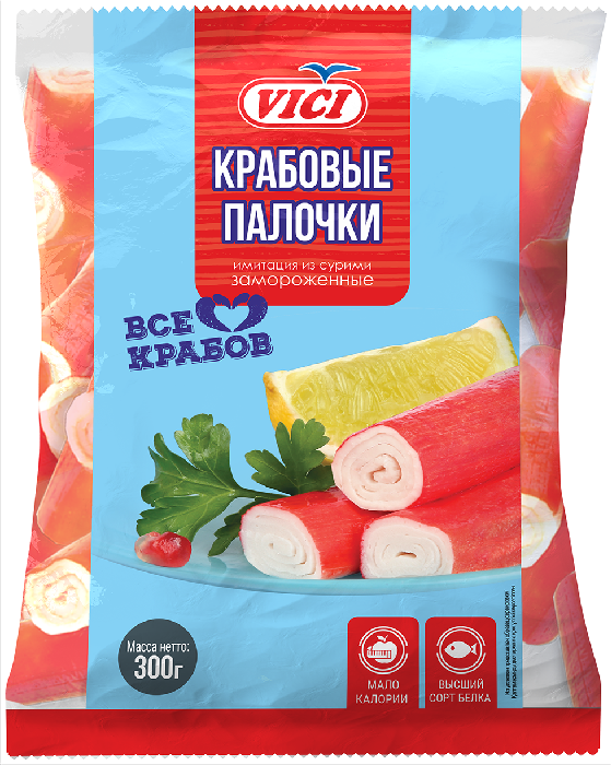 Крабовые палочки ВИЧИ с/м 300г