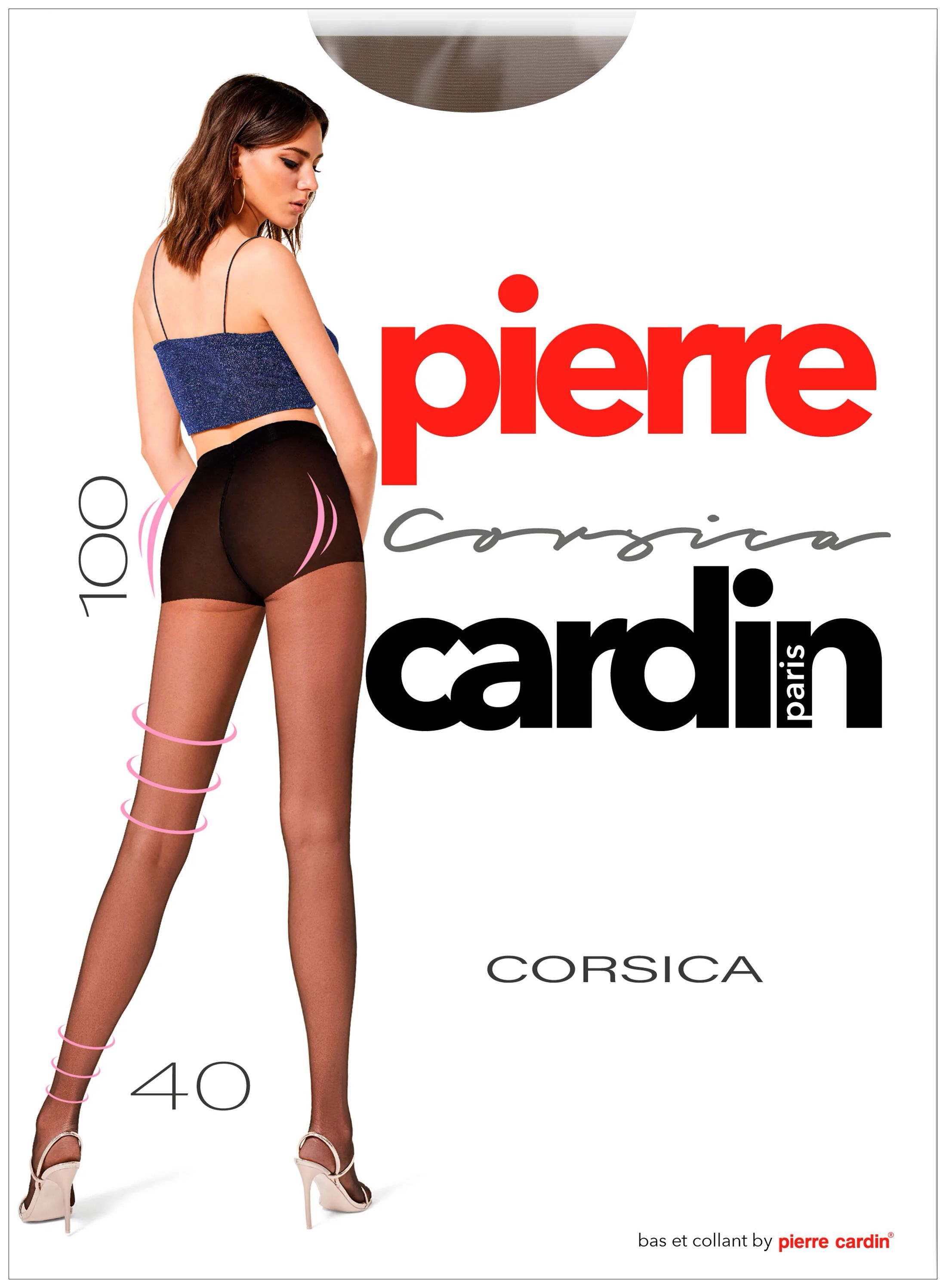 Колготки АЛЛЮР&ПЬЕР КАРДЕН Корсика 40ден бронзо 4