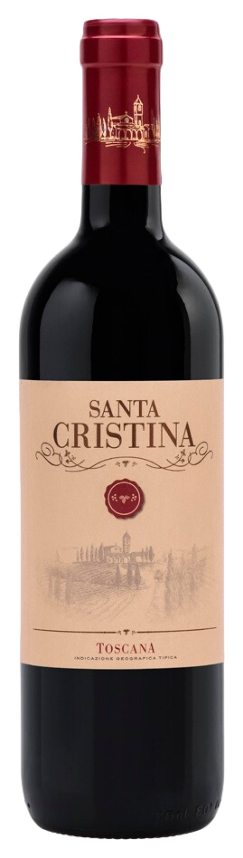 Вино АНТИНОРИ Санта Кристина Тоскана красное сух 13% 0.75л