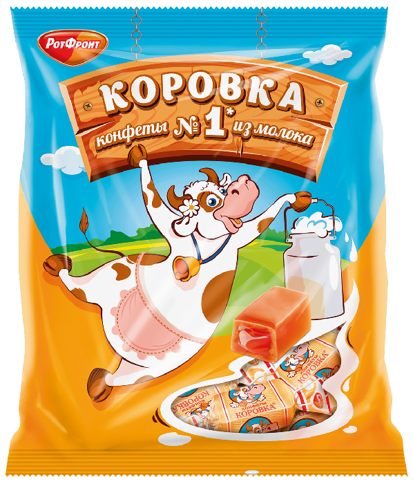Конфеты РОТ ФРОНТ Коровка 180г