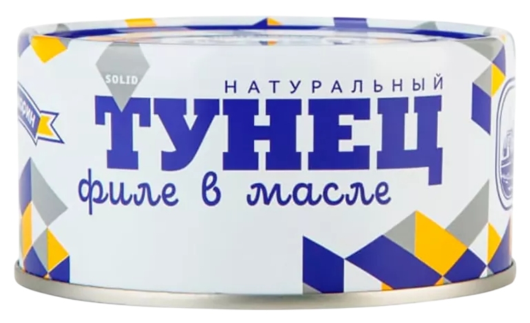 Тунец УЛЬТРАМАРИН Филе в масле ж/б 185г