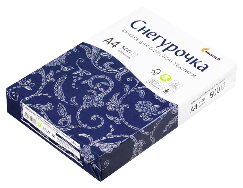 Бумага СНЕГУРОЧКА А4 500л