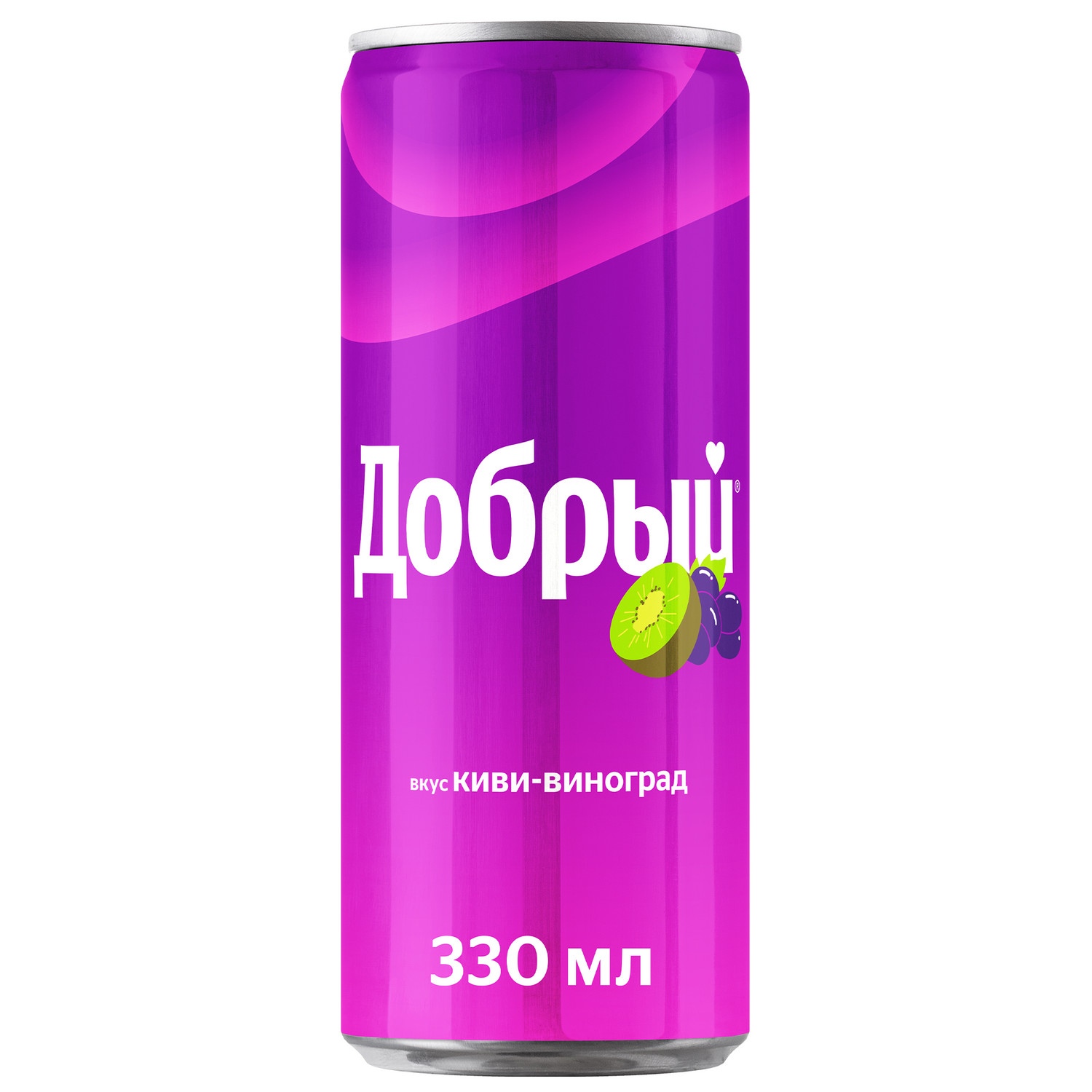 Газ.напиток ДОБРЫЙ киви виноград ж/б 0.33л