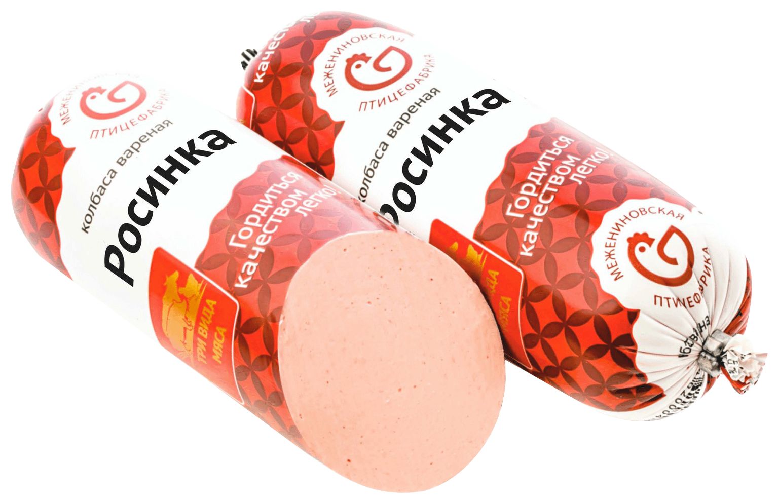 Колбаса МЕЖЕНИНОВСКАЯ ПФ Росинка вареная 450г