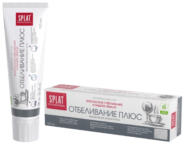 Зубная паста СПЛАТ Профешнл Отбеливающая 100мл