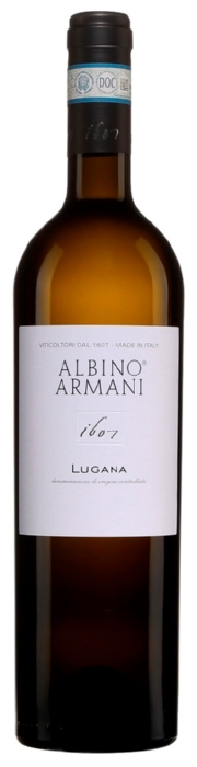 Вино АЛЬБИНО АРМАНИ Лугана белое сух 15.5% 0.75л