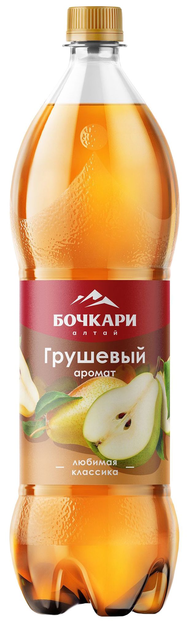 Газ.напиток БОЧКАРИ Грушевый аромат пэт 1.3л