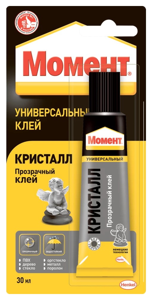 Клей МОМЕНТ Кристал универсальный 30мл