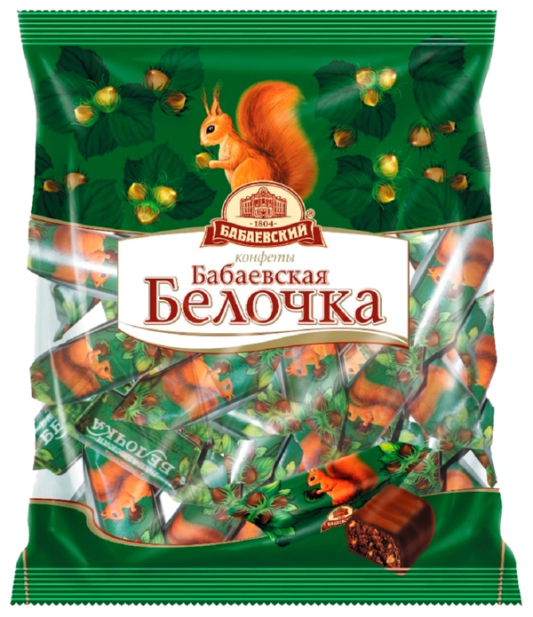 Конфеты БАБАЕВСКИЙ Белочка 200г