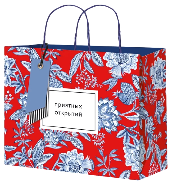 Сумка бумажная ЛАКАРТ арт.ОТ BC