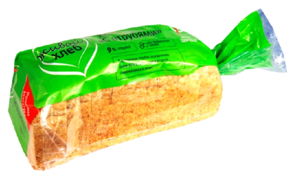 Хлеб ВОСХОД с отрубями нарезка 400г