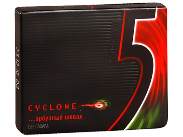 Жевательная резинка ФАЙВ Арбузный шквал 15.6г