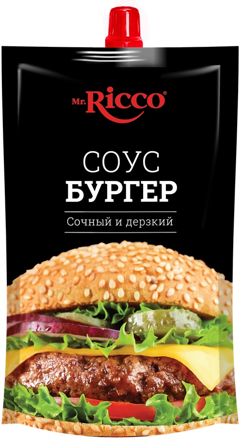 Соус МИСТЕР РИККО Бургер м/у 210г