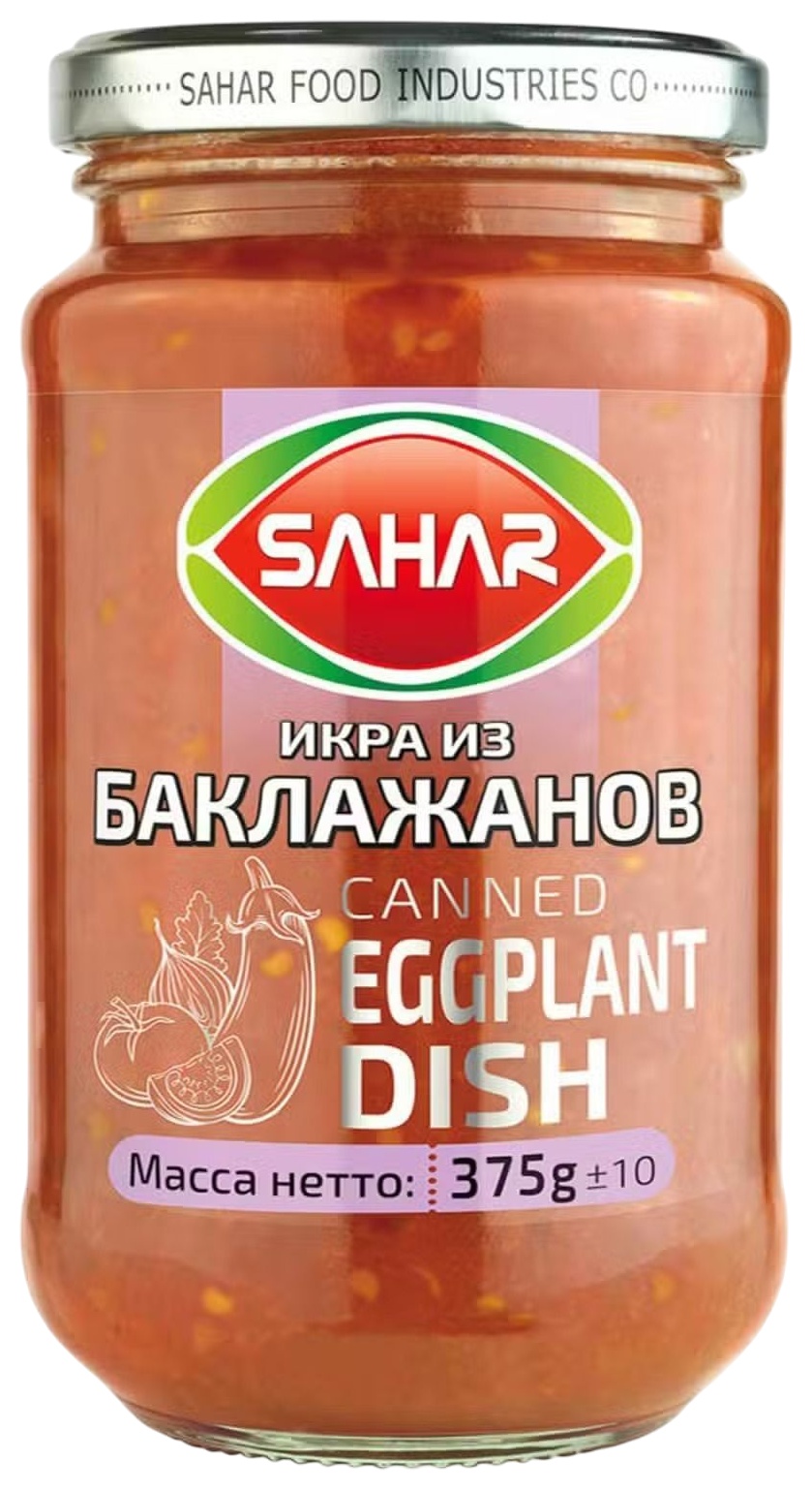 Икра САХАР из баклажанов ст/б 375г