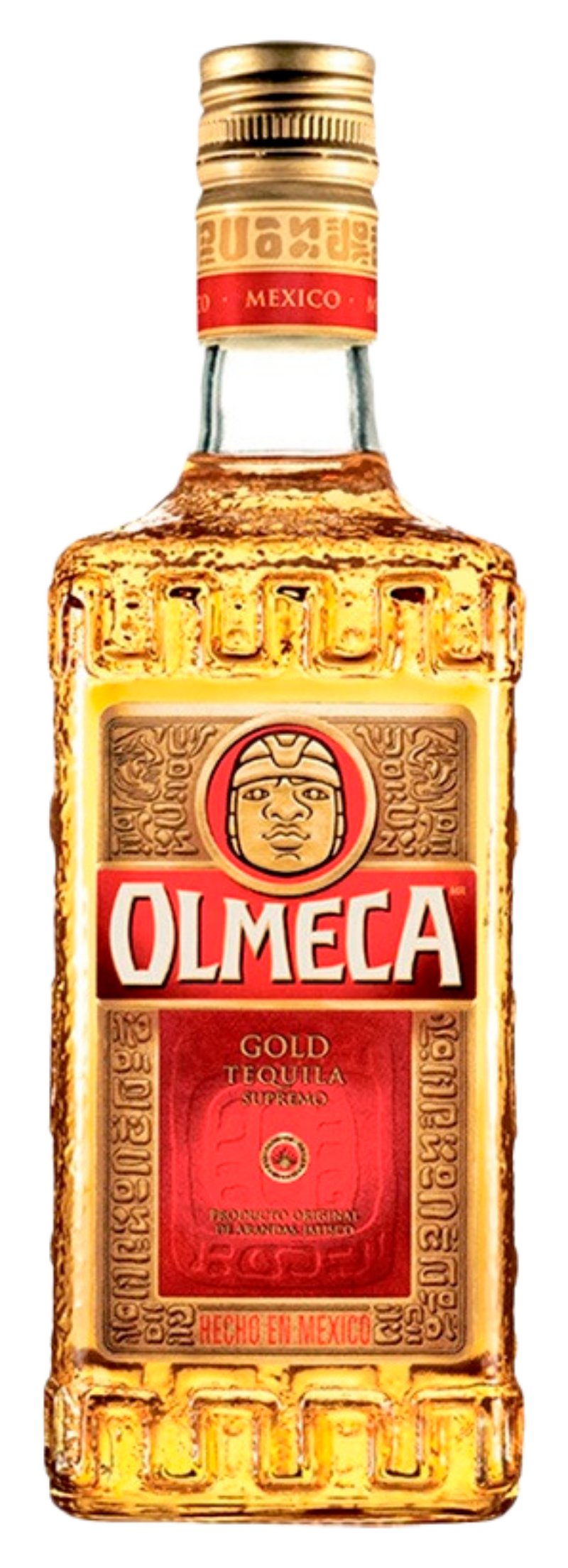 Напиток спиртной ОЛЬМЕКА Текила Золотая Супремо 38% ст/б 0.5л