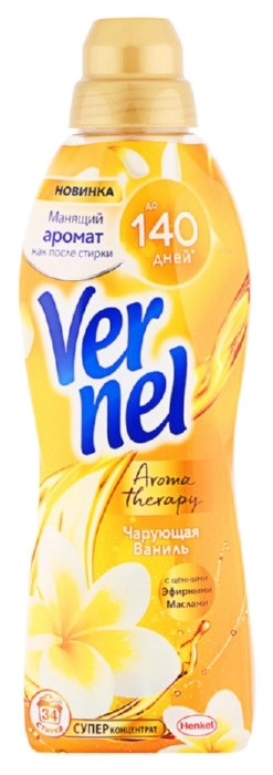 Кондиционер-концентрат ВЕРНЕЛЬ Чарующая ваниль 870мл