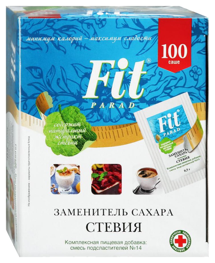 Заменитель сахара ФИТ ПАРАД №14 стевия 50г