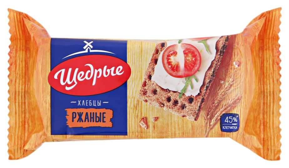 Хлебцы ЩЕДРЫЕ Ржаные 100г