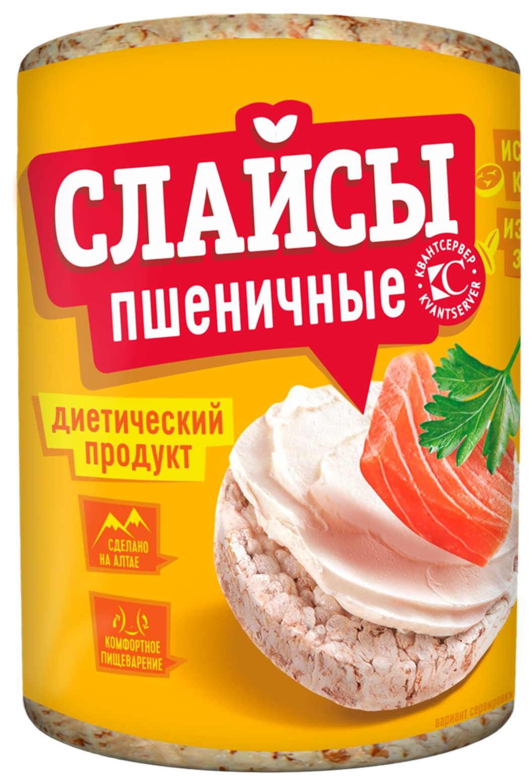 Хлебцы СЛАЙС Пшеничные 90г