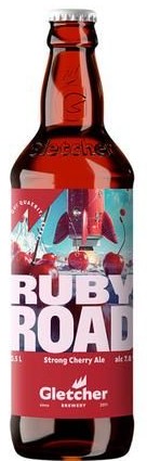 Пивной напиток РУБИ РОАД пастер фильтрованный 7% ст/б 0.5л