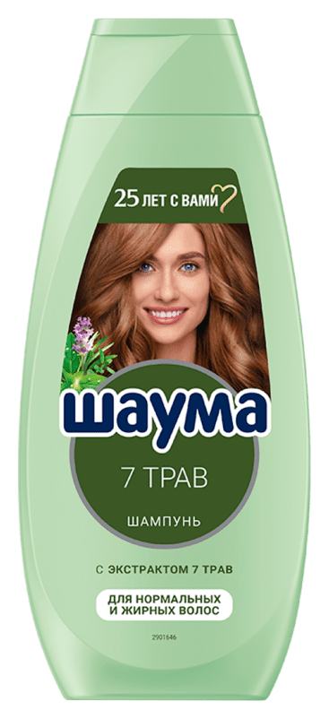 Шампунь ШАУМА 7 трав 360мл