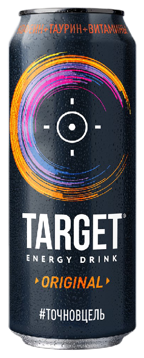 Энергетический напиток ТАРГЕТ Оригинальный ж/б 0.45л