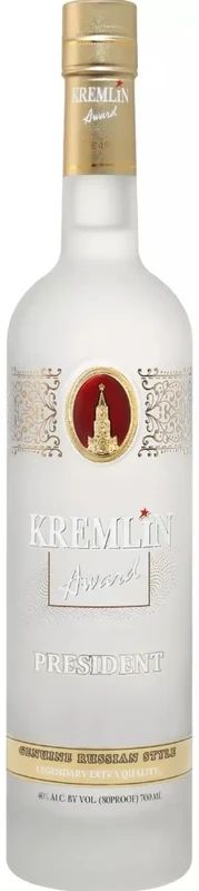 Водка КРЕМЛИН Эворд Президент 40% ст/б 0.5л
