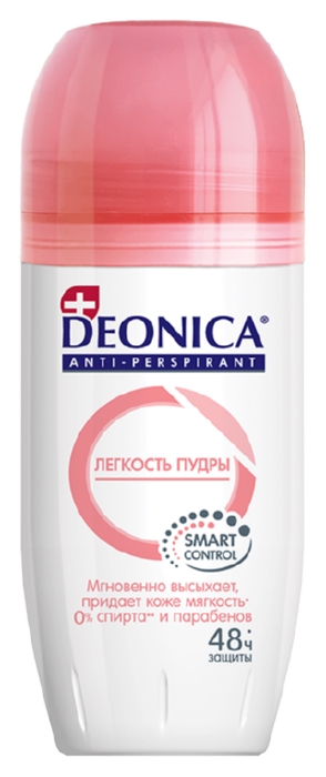 Дезодорант ДЕОНИКА Легкость пудры женский ролик 50мл