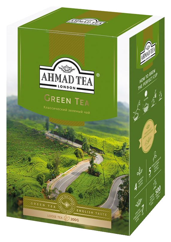 Чай АХМАД зеленый 200г