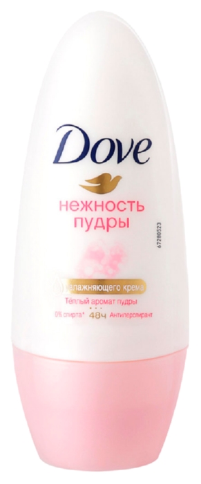 Дезодорант ДАВ Нежность пудры женский ролик 50мл